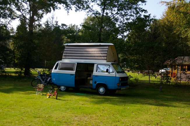 T3 in de bossen bij Assen